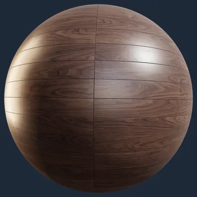 Dark Wood Floor PBR Texture