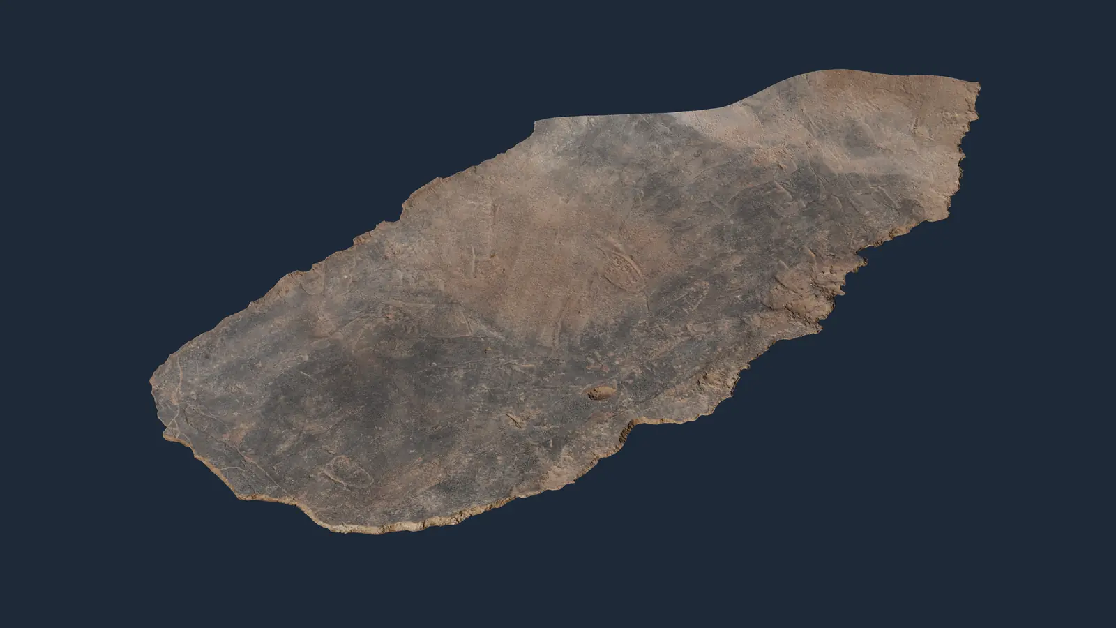 Concrete Patch PBR texture screenshot 1