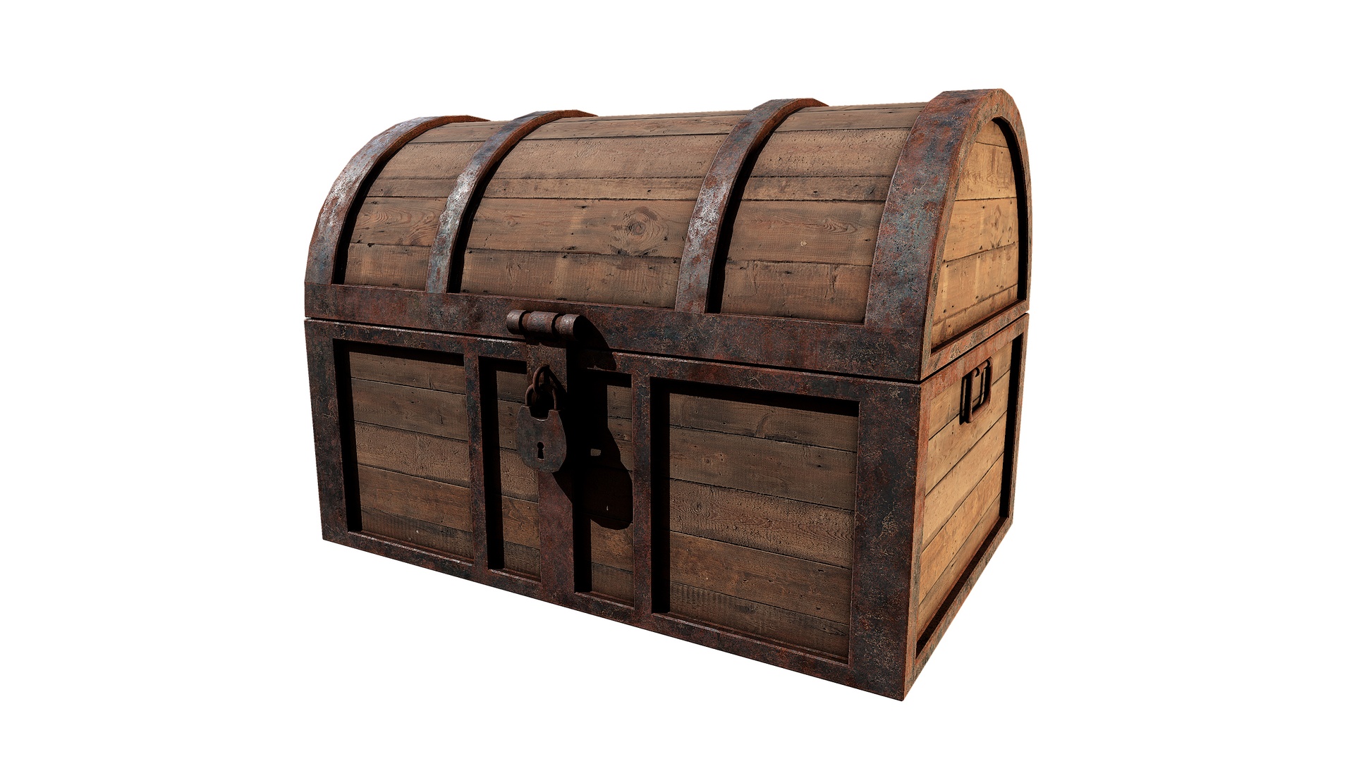 Medieval Wooden Treasure Chest – medieval wooden treasure chest, medieval texture preview