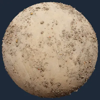 Ground PBR Texture – Rocky Sandy Ground | Free CC0 PBR
