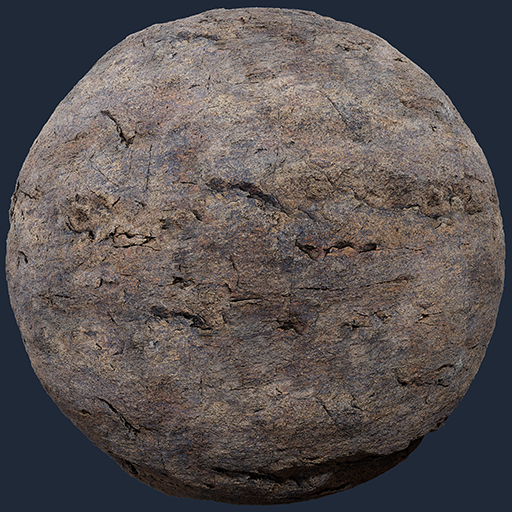 Weathered Rock Surface  – Free Rock PBR Texture