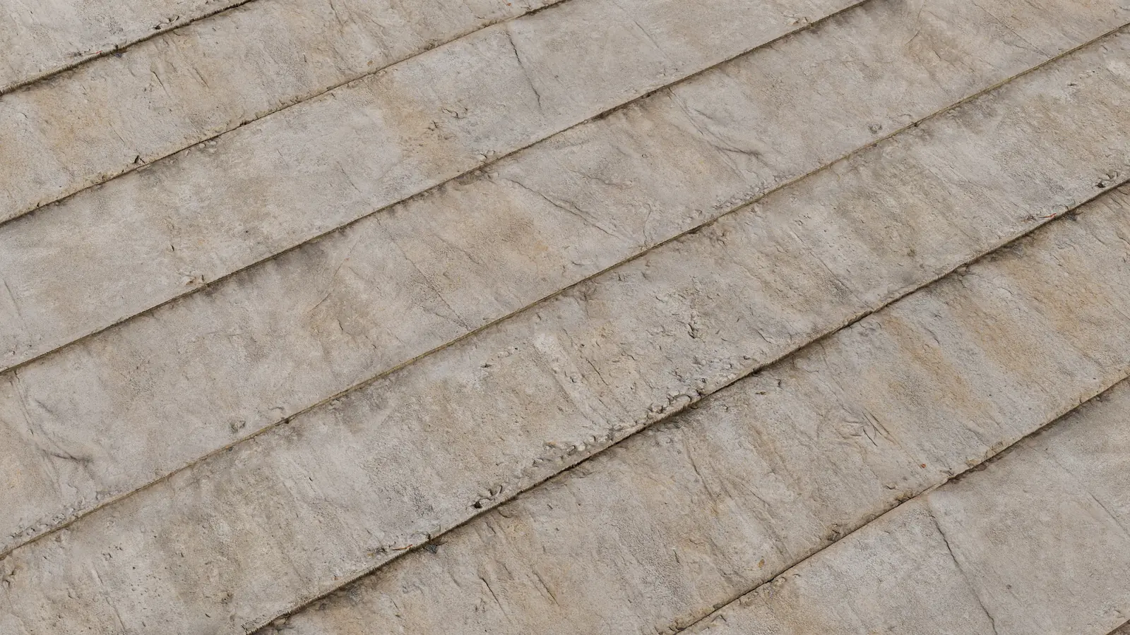 Weathered Concrete Slab Wall PBR texture screenshot 1