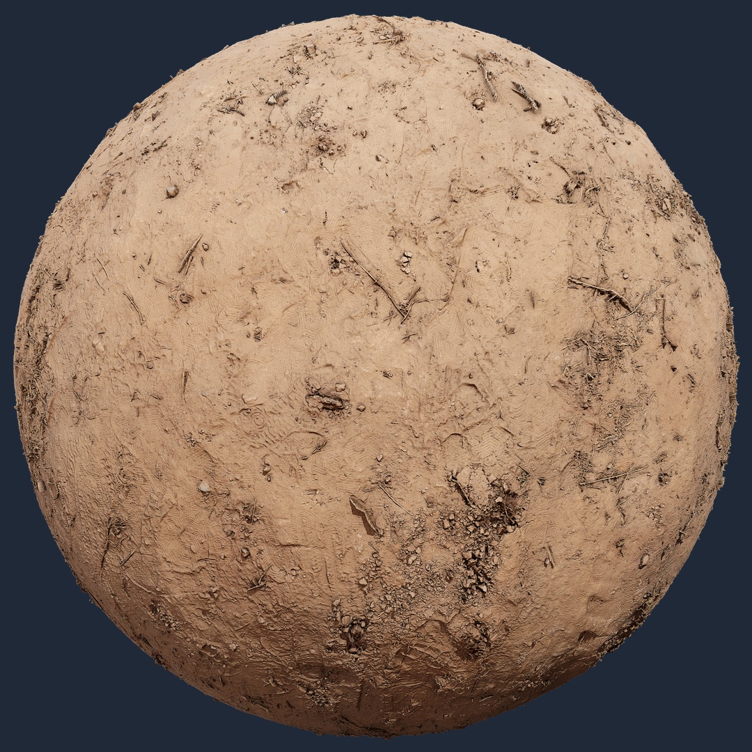 Dirt Ground with Footprints – dirt ground with footprints, dirt texture preview