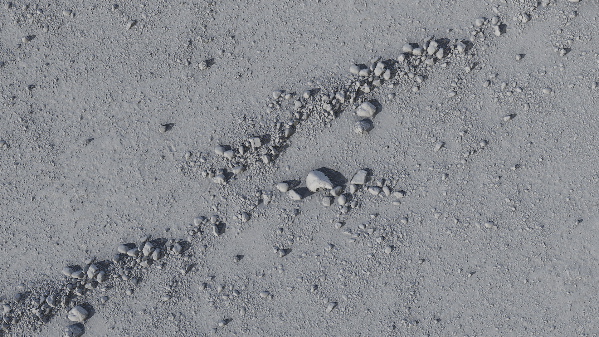 砾石沙地 – Pebbled Sandy Ground