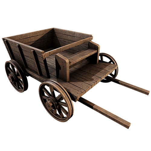Wooden Farm Wagon