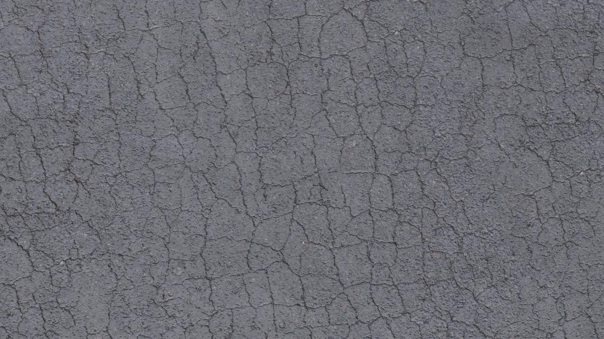 Cracked Asphalt Road - Free CC0 PBR Texture