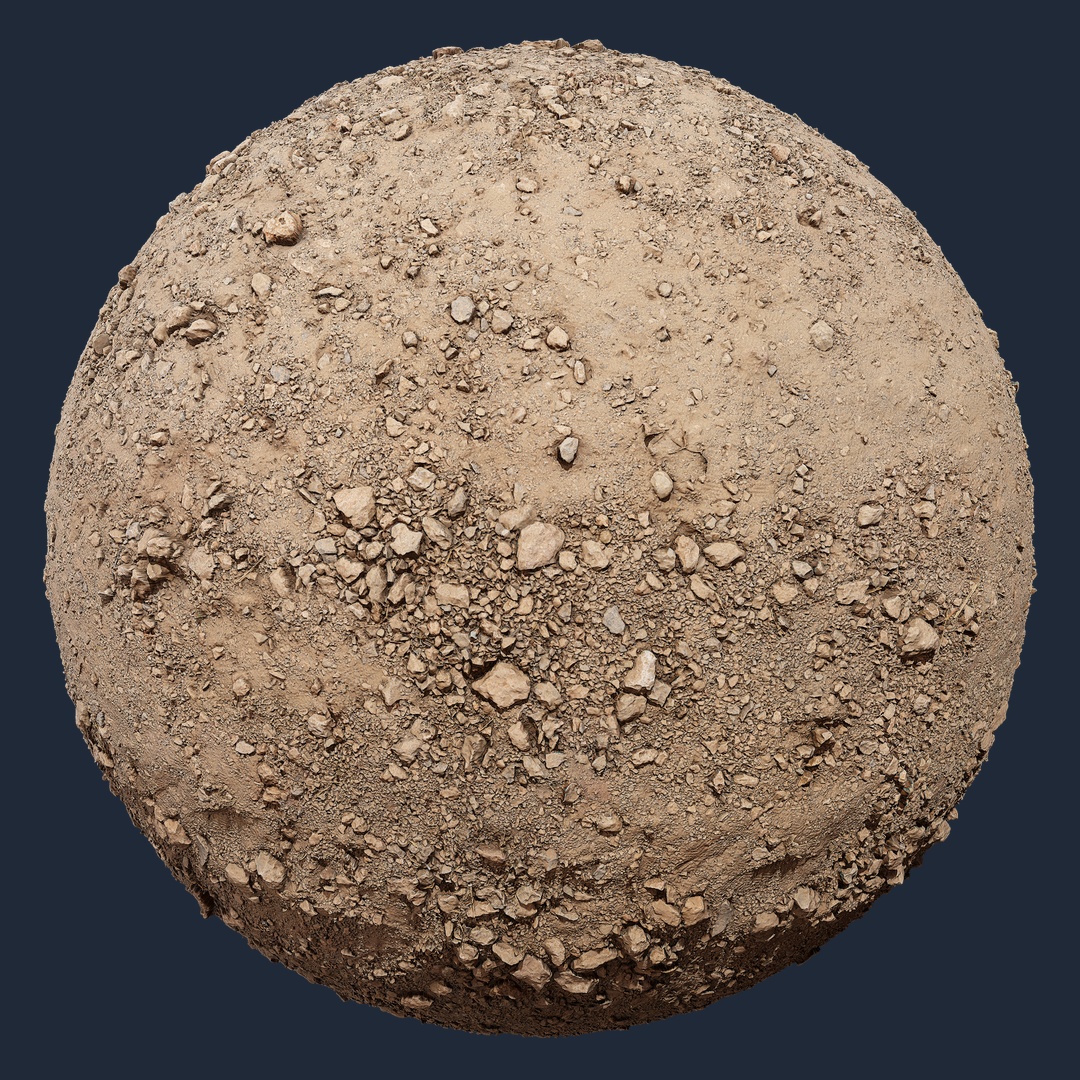 Gravelly Dirt Ground