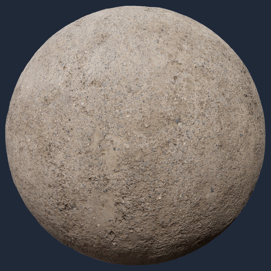 Piso de concreto áspero