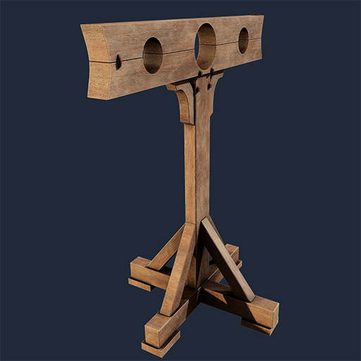 Medieval Wooden Pillory