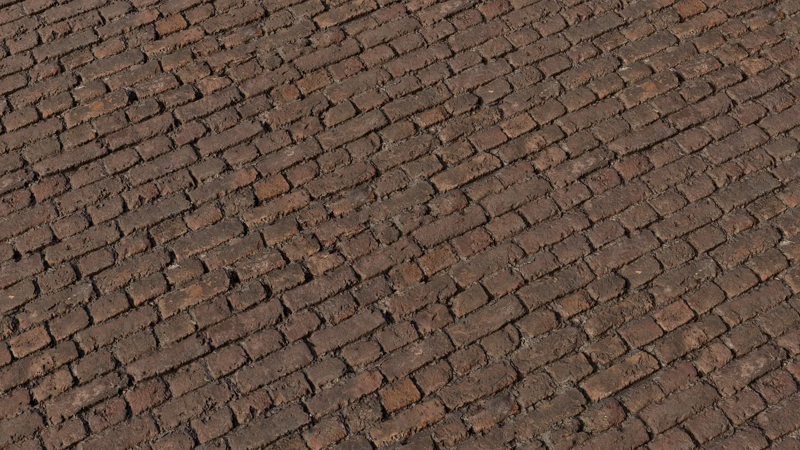 Old Brick Wall PBR texture screenshot 1