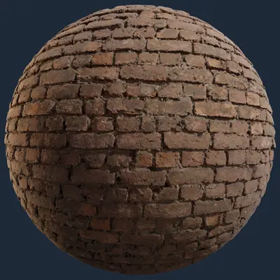 Old Brick Wall PBR Texture