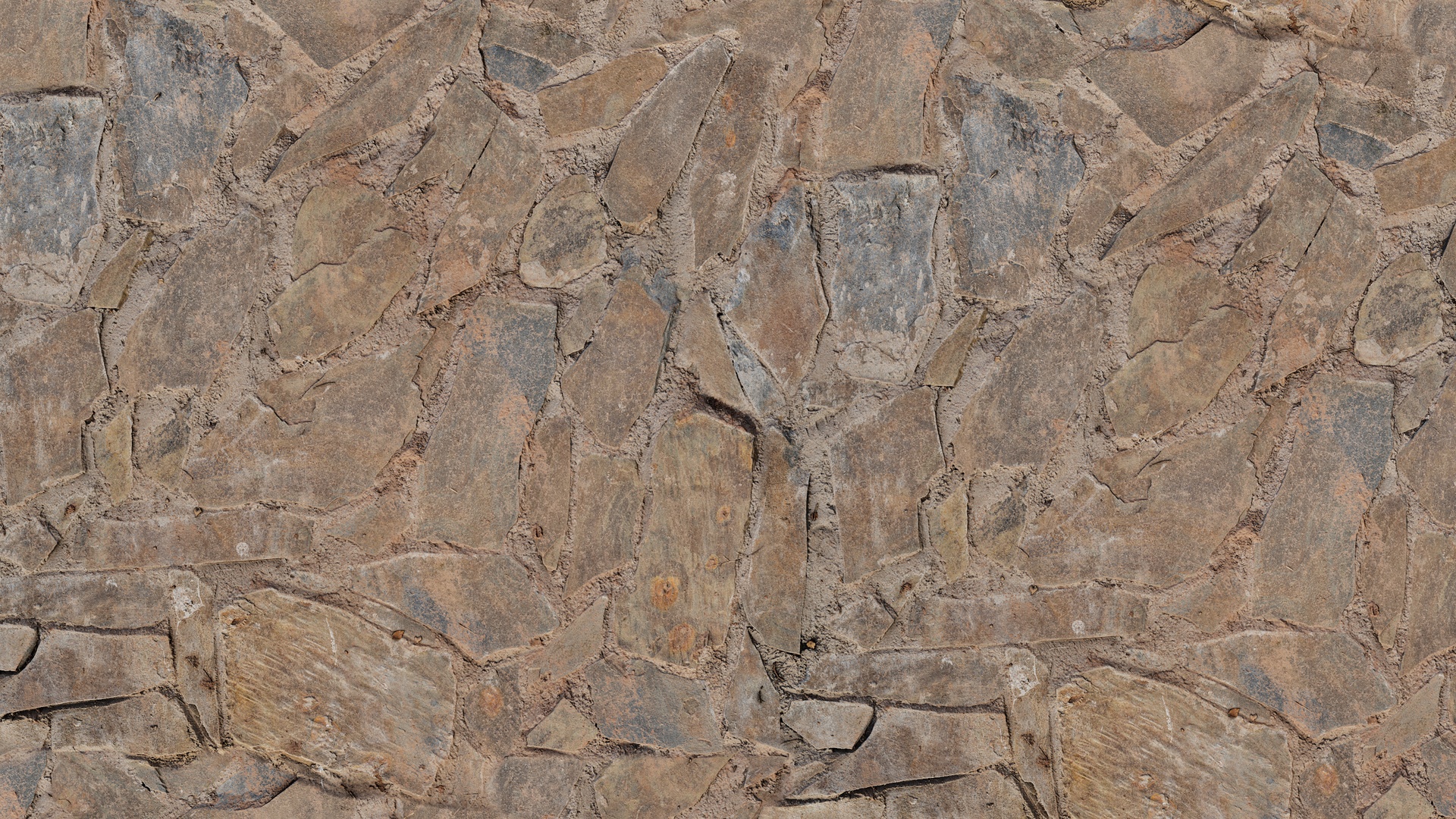 古石墙 PBR texture screenshot 1