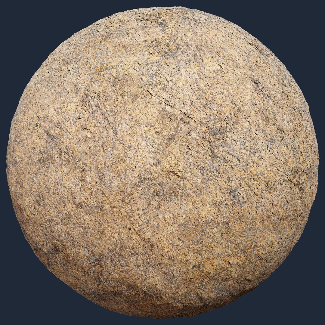 Cliff Rock  with Fine Grain  – Free Rock PBR Texture