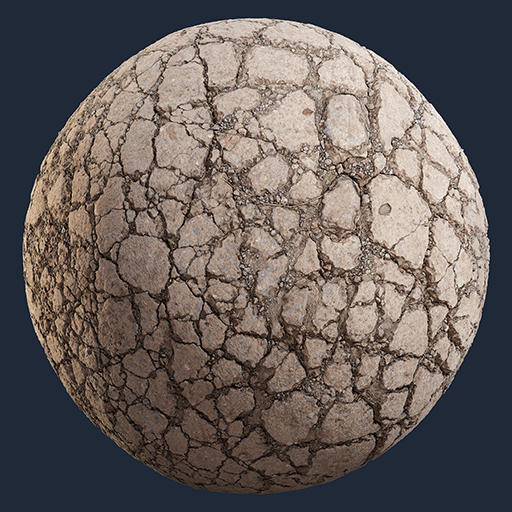 Cracked Damaged Asphalt Road – cracked damaged asphalt road, cracked texture preview