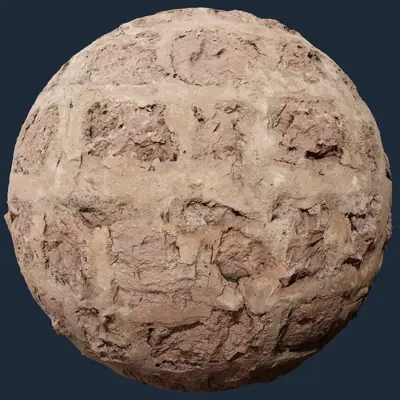 Stone Wall PBR Texture – Rough Stone Masonry Wall | Free CC0 PBR