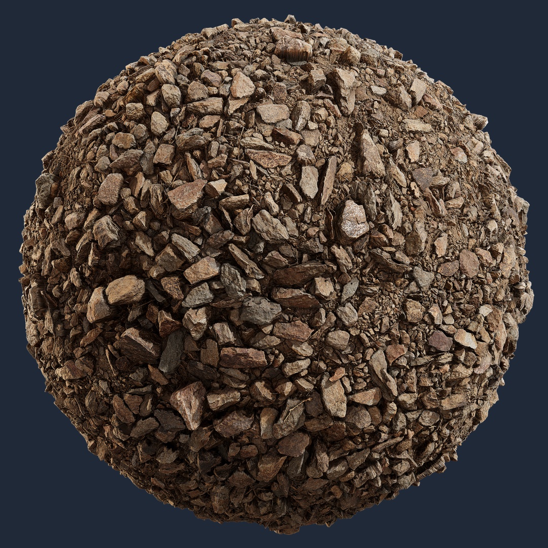 Rocky Terrain Ground – Free Ground PBR Texture