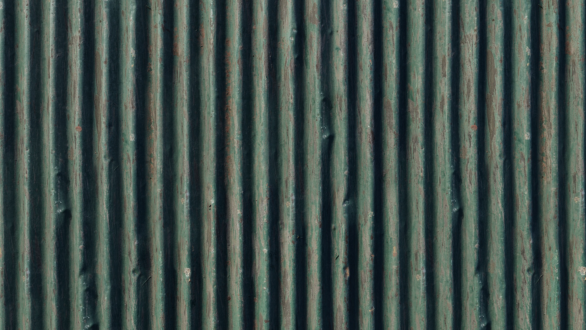 Green Corrugated Metal – green corrugated metal, green texture preview