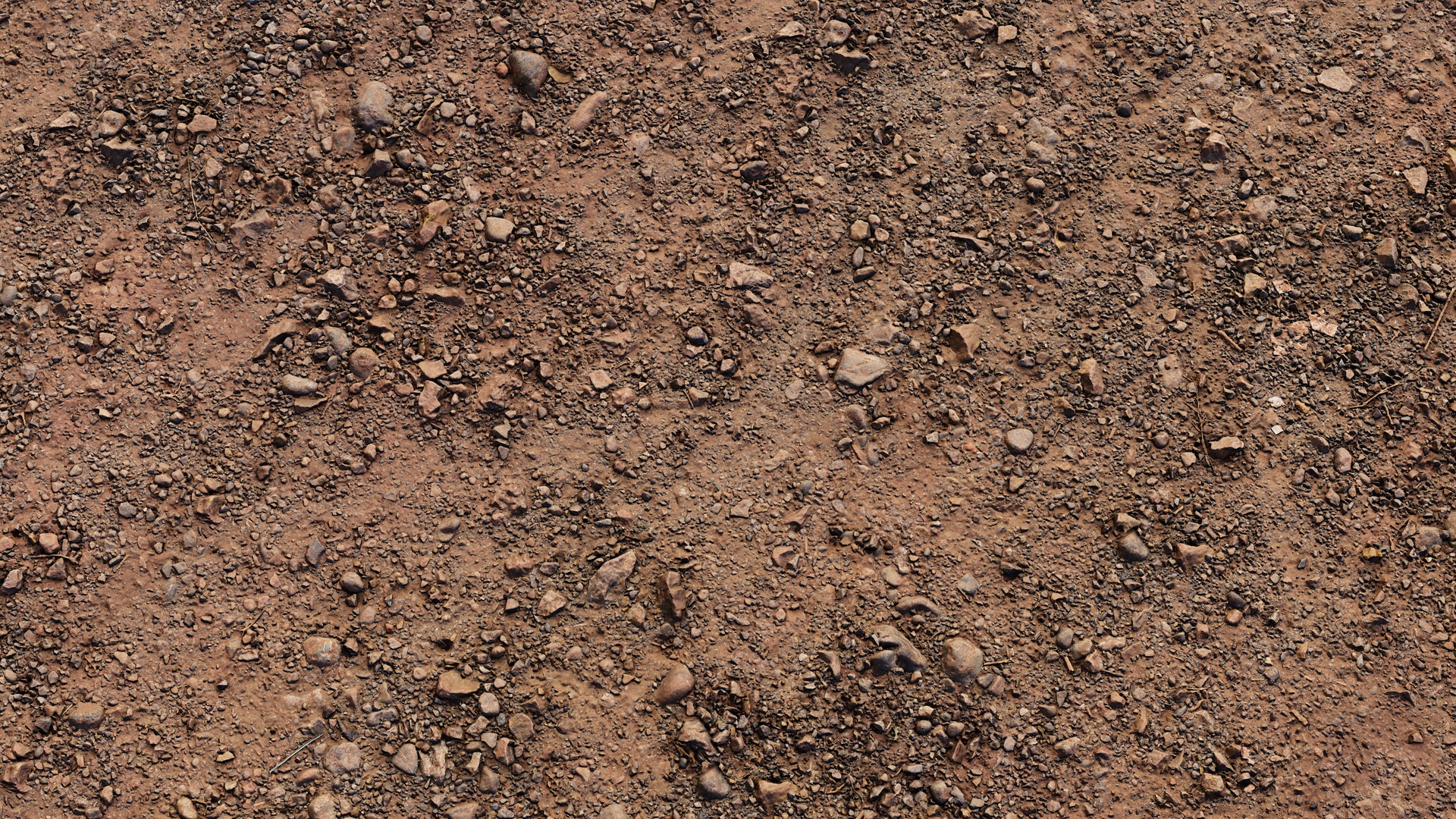 Terrain rocailleux et graveleux PBR texture screenshot 1