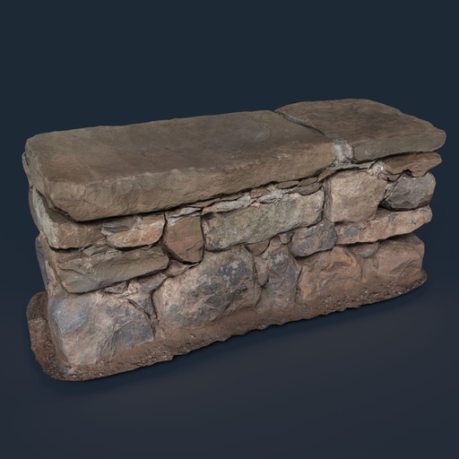 Weathered Stone Bench – weathered stone bench, weathered texture Props material preview