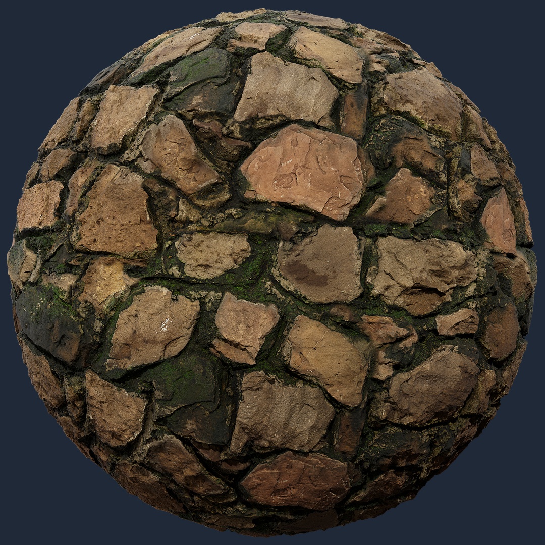 Mossy Stone Wall – mossy stone wall, mossy texture preview