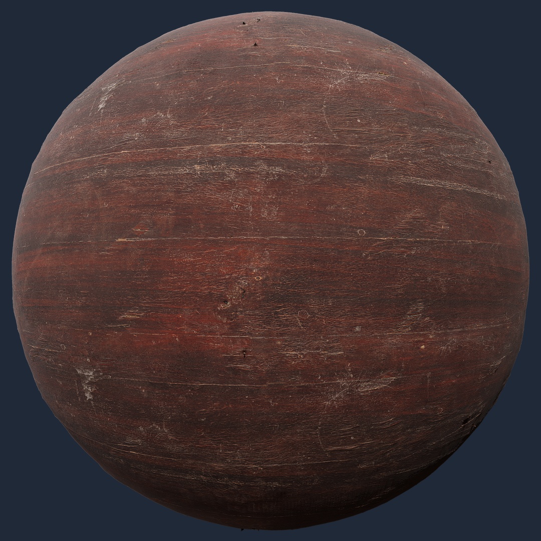 Old Rustic Wooden Surface – Free Wood PBR Texture