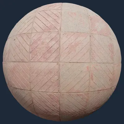 Patterned Concrete Pavement Tile