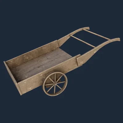 Wooden Hand Cart
