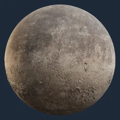 Weathered Concrete Wall PBR Texture