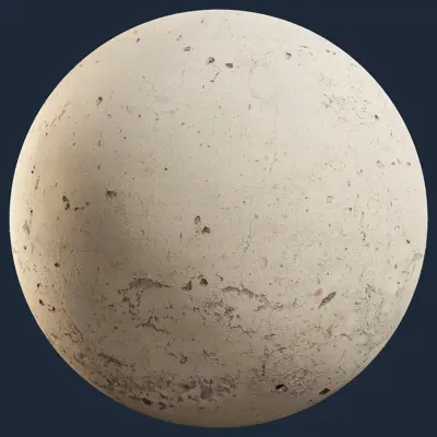 Worn Plaster Wall PBR Texture