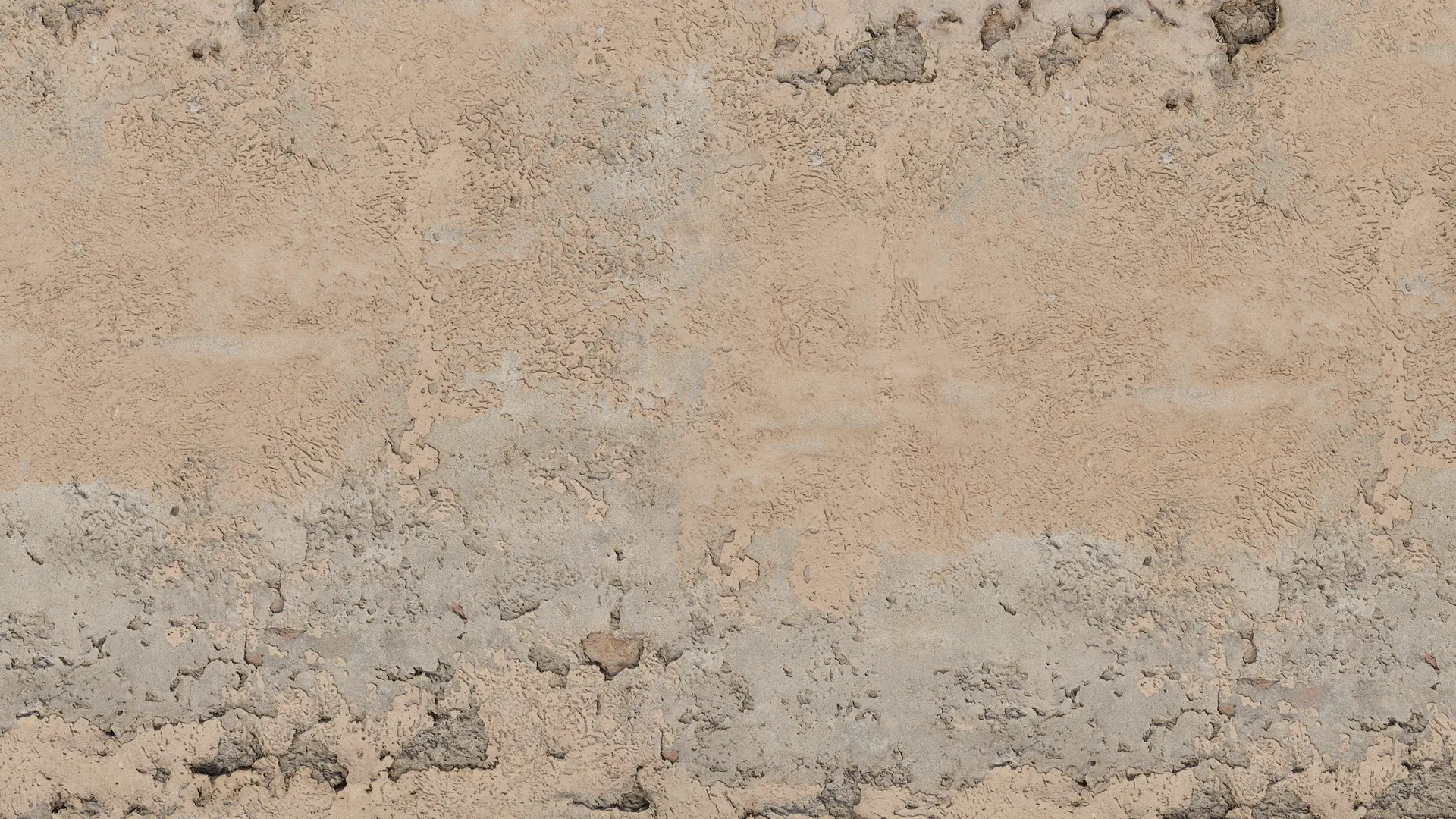 Pared de yeso desgastada PBR texture screenshot 1