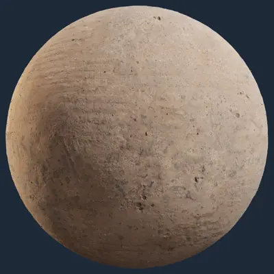 Weathered Concrete Floor PBR Texture