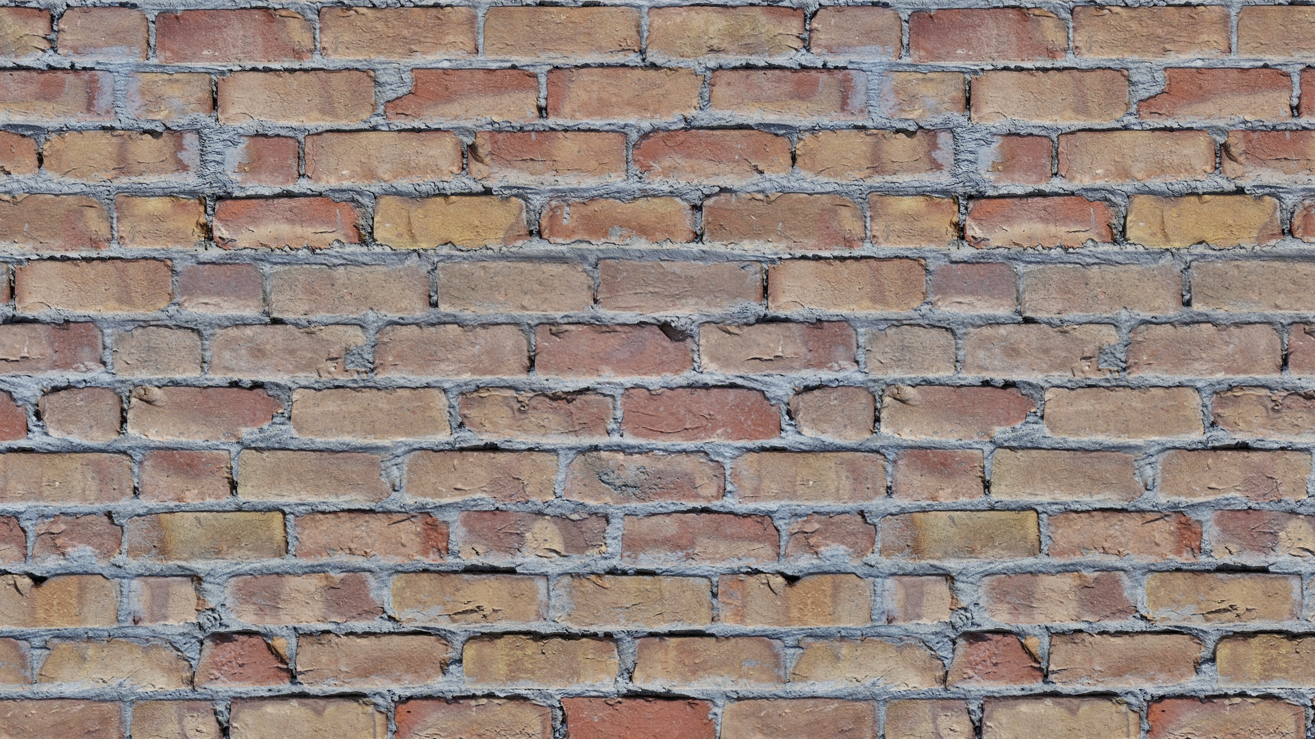 Mur de briques PBR texture screenshot 1