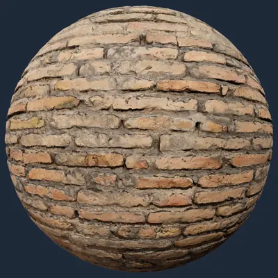 Brick PBR Texture – Old Brick Wall | Free CC0 PBR